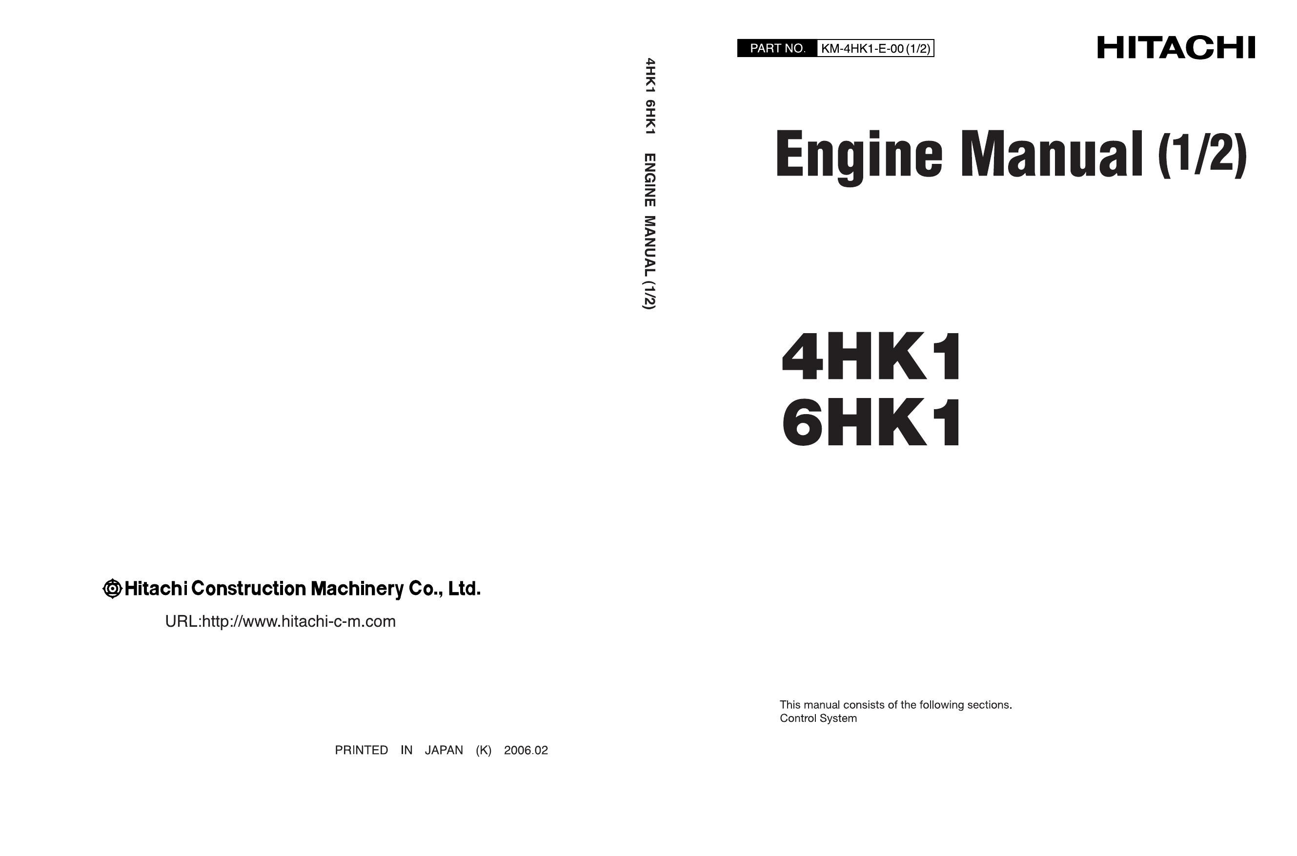 4HK1 6HK1 ENGINE MANUAL 1-2